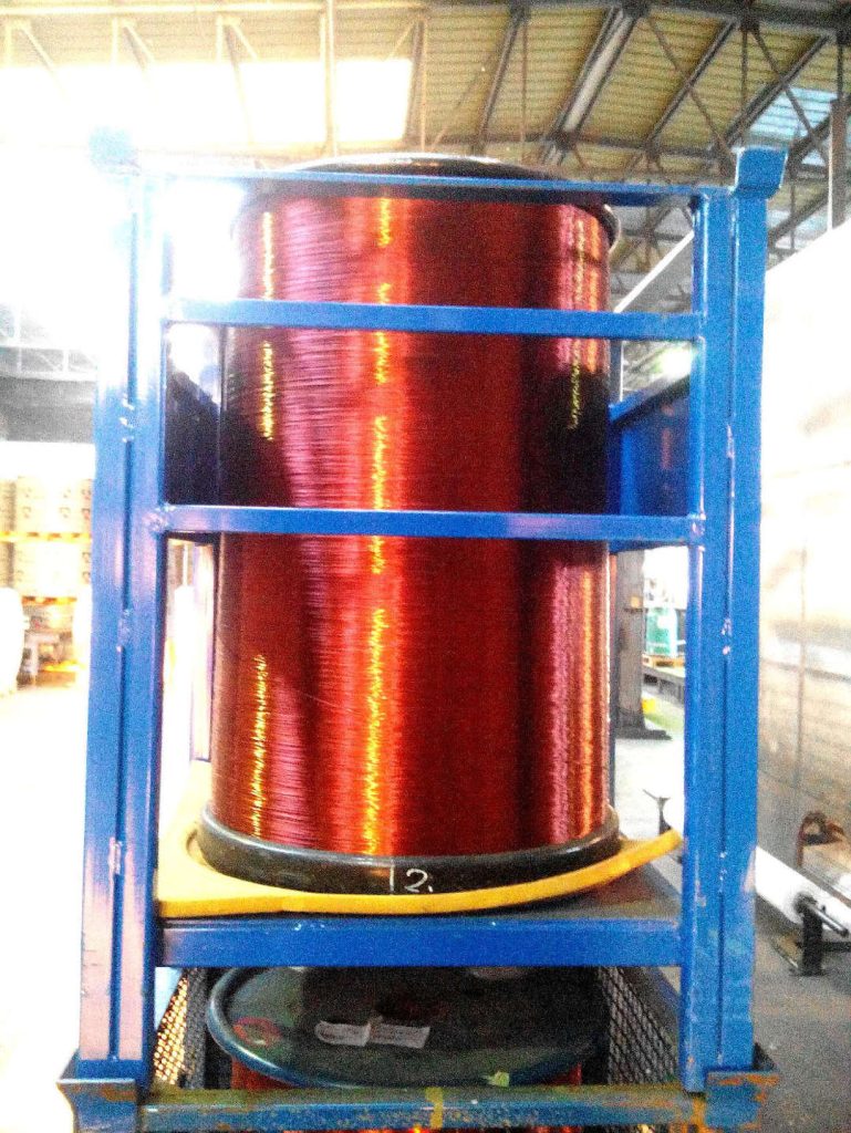 Jumbo coil rame bobina