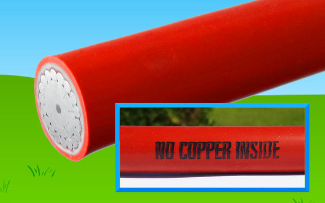 Anti-Theft solutions: no copper inside!