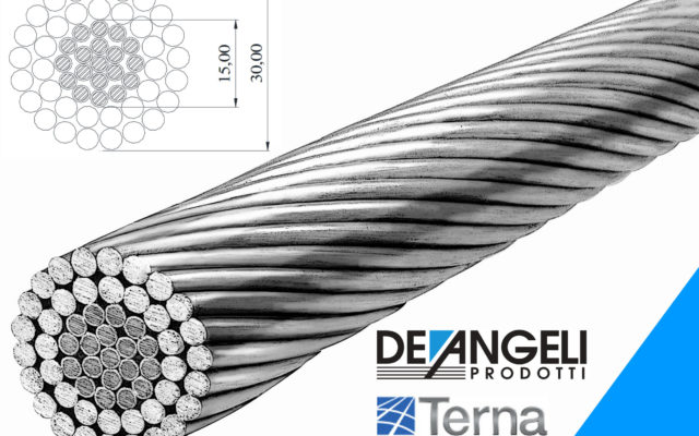 Terna certification for ZTACIR Ø 30,00 mm conductor