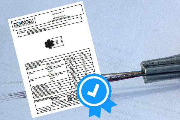 OPGW (OPtical Ground Wire) Ø 11,50 mm certified!