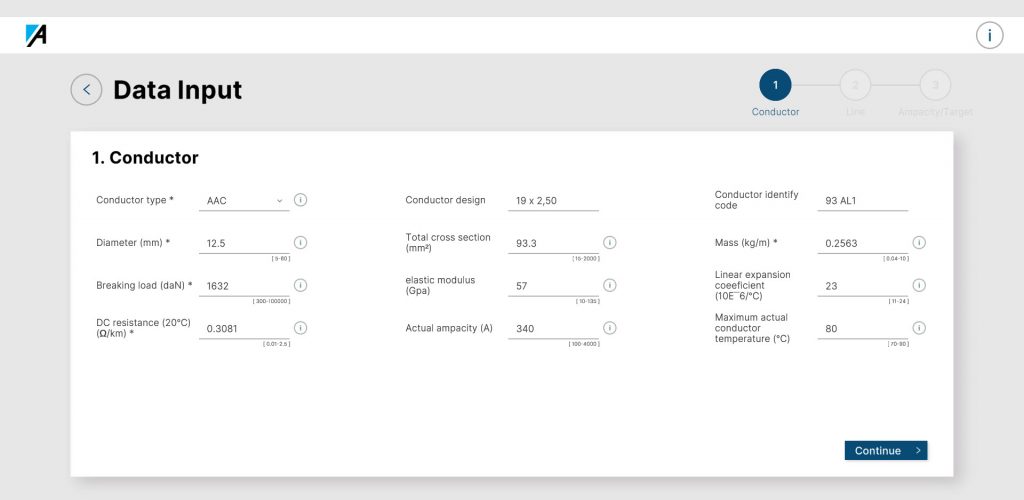 Selettore input template configuratore prodotto