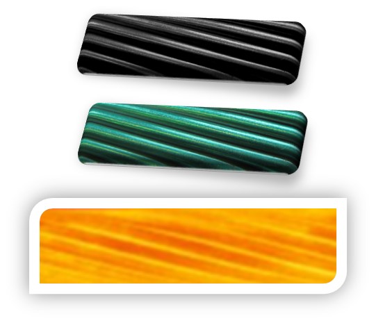 Htls coloured conductors