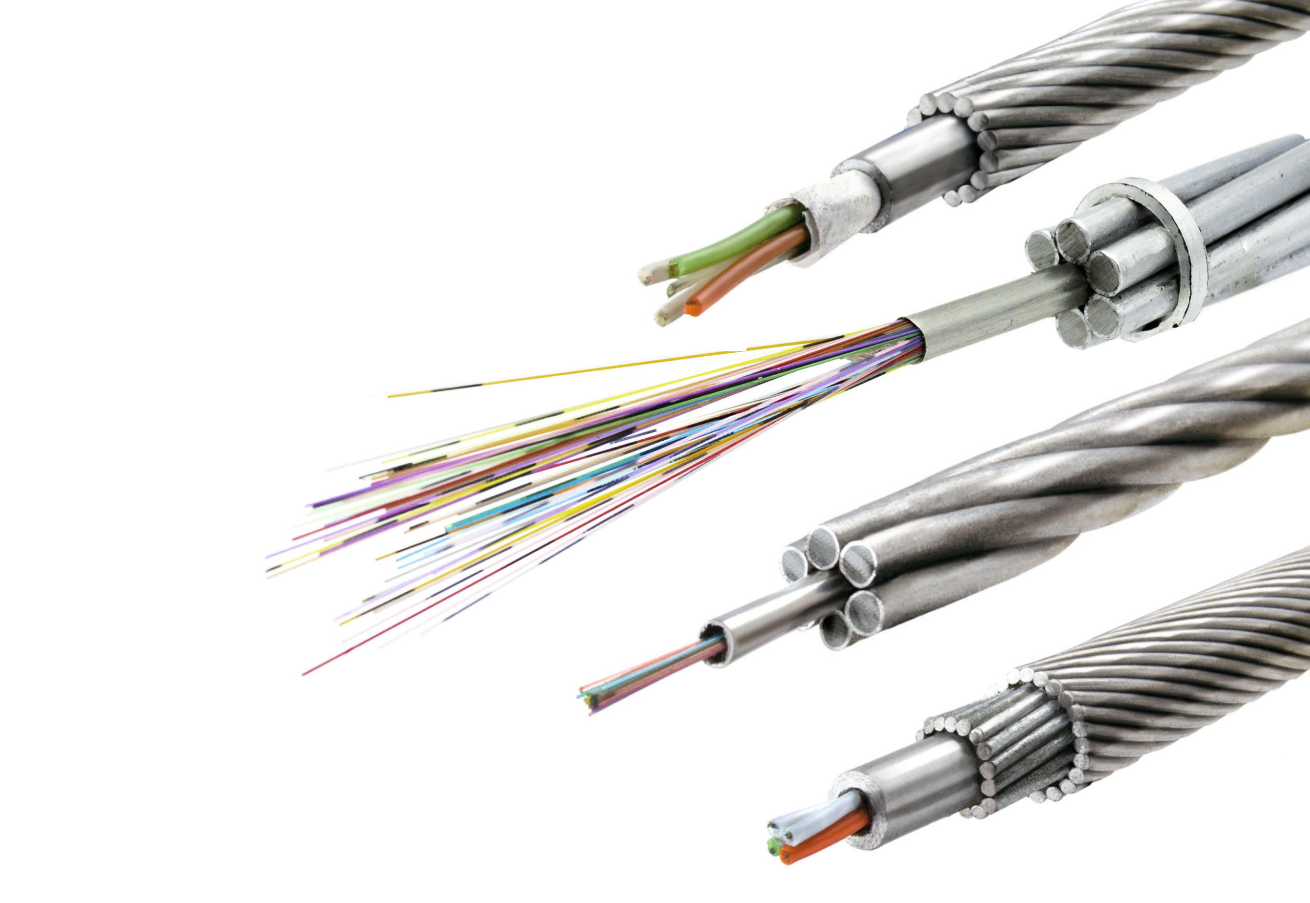 OPGW data transmission through overhead power lines De Angeli Prodotti