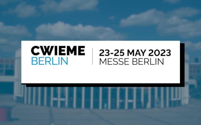 CWIEME 2023: we will be in Berlin from May 23rd to 25th
