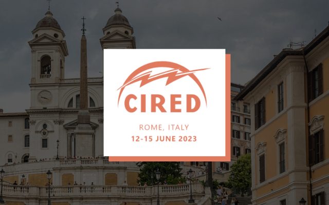 From 12 to 15 June we will be in Rome at CIRED 2023