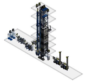 Enamelling oven for emobility