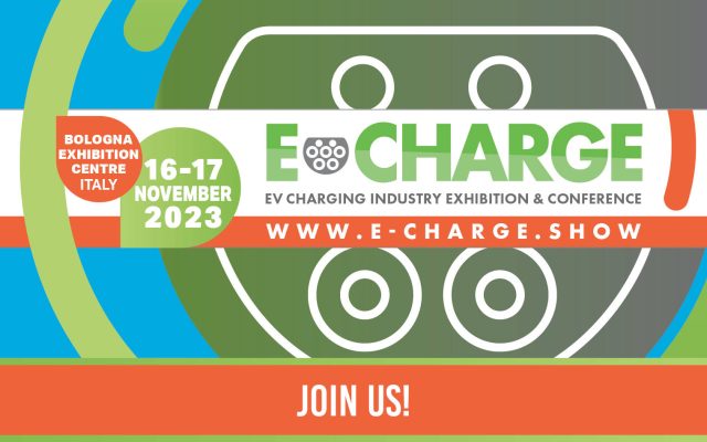 Unisciti a noi a E-CHARGE 2023!