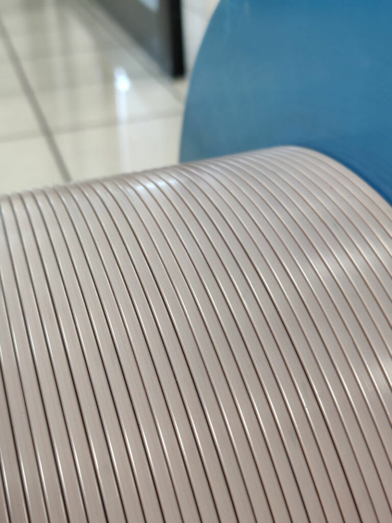 Peek extruded flat wire