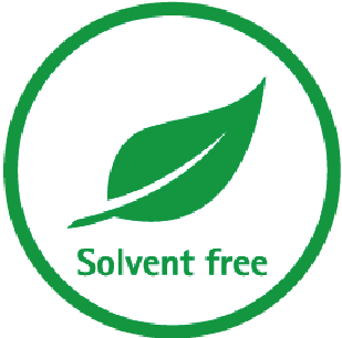 Solvent free logo