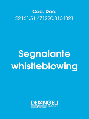 Segnalante whistleblowing