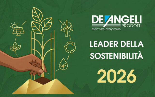 De Angeli Prodotti tra i Leader della Sostenibilità 2026